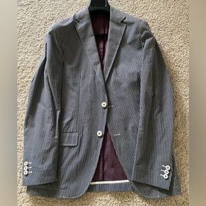 Unlined Navy Sport jacket